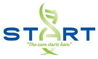 START "THE CURE STARTS HERE" logo