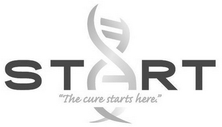 START "THE CURE STARTS HERE" logo
