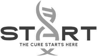 START THE CURE STARTS HERE logo