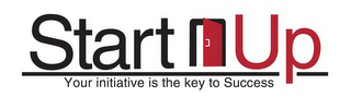 START UP YOUR INITIATIVE IS THE KEY TO SUCCESS logo