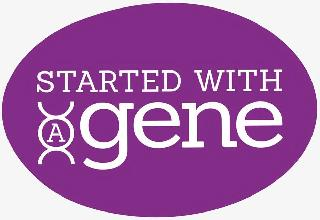 STARTED WITH A GENE logo