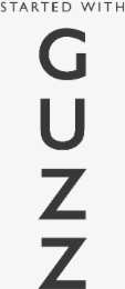 STARTED WITH GUZZ logo