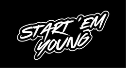 START'EM YOUNG logo