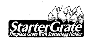 STARTER GRATE FIREPLACE GRATE WITH STARTERLOGG HOLDER logo