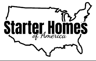 STARTER HOMES OF AMERICA logo