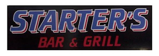 STARTER'S BAR & GRILL logo