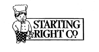 STARTING RIGHT CO. logo