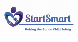 STARTSMART RAISING THE BAR ON CHILD SAFETY logo