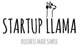 STARTUP LLAMA BUSINESS MADE SIMPLE logo