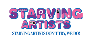 STARVING ARTISTS DON'T TRY, WE DO! logo