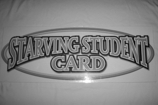 STARVING STUDENT CARD logo
