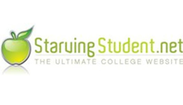 STARVING STUDENT.NET THE ULTIMATE COLLEGE WEBSITE logo