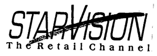 STARVISION THE RETAIL CHANNEL logo