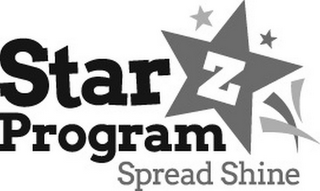 STARZ PROGRAM SPREAD SHINE logo
