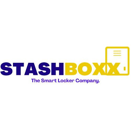 STASHBOXX THE SMART LOCKER COMPANY. logo