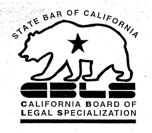 STATE BAR OF CALIFORNIA CALIFORNIA BOARD OF LEGAL SPECIALIZATION CBLS logo