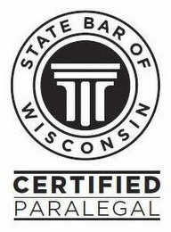 STATE BAR OF WISCONSIN CERTIFIED PARALEGAL logo