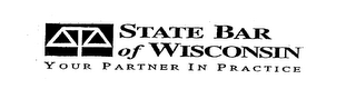 STATE BAR OF WISCONSIN YOUR PARTNER IN PRACTICE logo