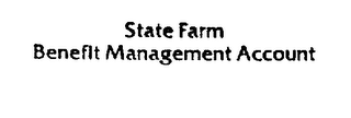 STATE FARM BENEFIT MANAGEMENT ACCOUNT logo