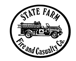 STATE FARM FIRE AND CASUALTY CO. STATE FARM INSURANCE logo