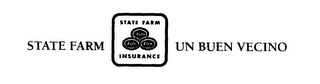 STATE FARM INSURANCE STATE FARM UN BUEN VECINO AUTO LIFE FIRE logo