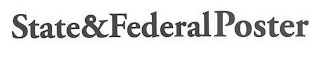 STATE & FEDERAL POSTER logo