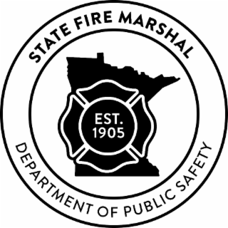 STATE FIRE MARSHAL DEPARTMENT OF PUBLIC SAFETY EST. 1905 logo