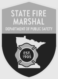 STATE FIRE MARSHAL DEPARTMENT OF PUBLIC SAFETY EST. 1905 logo