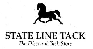 STATE LINE TACK THE DISCOUNT TACK STORE logo