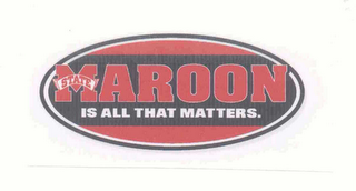 STATE MAROON IS ALL THAT MATTERS. logo