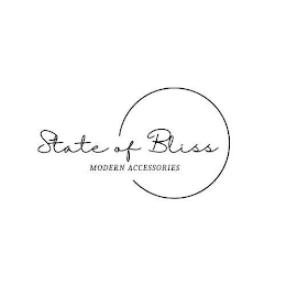 STATE OF BLISS MODERN ACCESSORIES logo