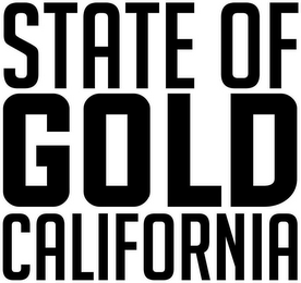 STATE OF GOLD CALIFORNIA logo