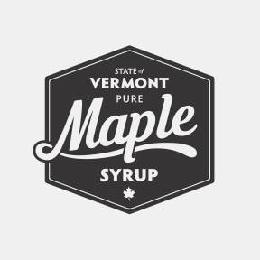 STATE OF VERMONT PURE MAPLE SYRUP logo