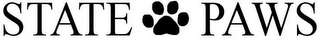 STATE PAWS logo