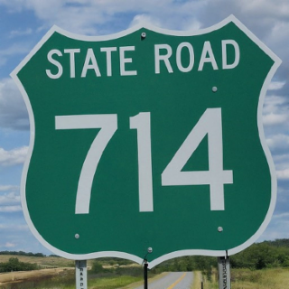 STATE ROAD 714 logo