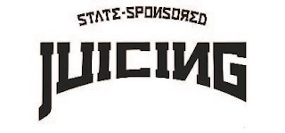 STATE-SPONSORED JUICING logo