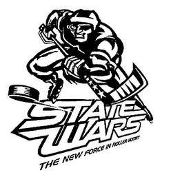 STATE WARS THE NEW FORCE IN ROLLER HOCKEY logo