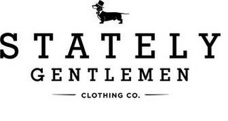 STATELY GENTLEMEN CLOTHING CO. logo