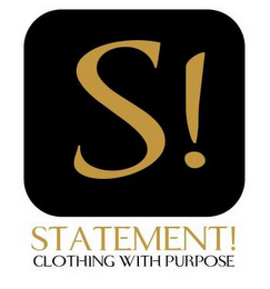 STATEMENT! CLOTHING WITH PURPOSE logo