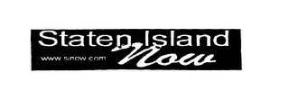 STATEN ISLAND NOW WWW.SINOW.COM logo