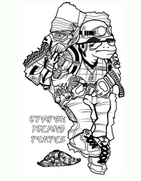 STATEN ISLAND TURTLE, SIT, SINY, SI, NYC 718 logo