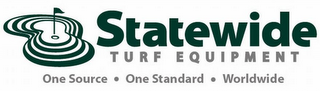 STATEWIDE TURF EQUIPMENT ONE SOURCE · ONE STANDARD · WORLDWIDE logo