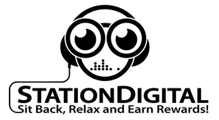 STATIONDIGITAL SIT BACK, RELAX AND EARNREWARDS! logo