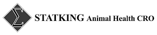 STATKING ANIMAL HEALTH CRO logo