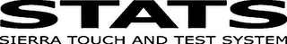 STATS SIERRA TOUCH AND TEST SYSTEM logo