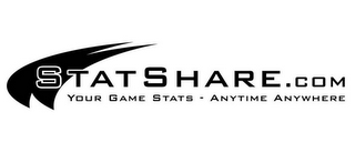 STATSHARE.COM YOUR GAME STATS · ANYTIME ANYWHERE logo