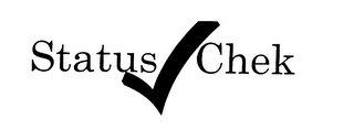 STATUS CHEK logo