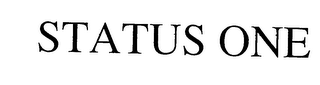 STATUS ONE logo
