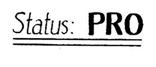 STATUS: PRO logo