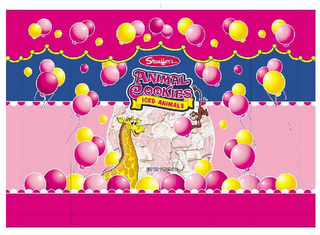 STAUFFER'S ANIMAL COOKIES ICED ANIMALS NET WT 16 OZ 454G logo